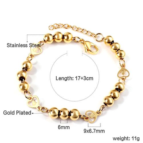Luxusteel-Bracelet Chapelet Croix Pour Femme Et Homme, Vierge Marie, Prière Religieuse, Perle Lien Joon Main, Bijoux Chrékhajustables