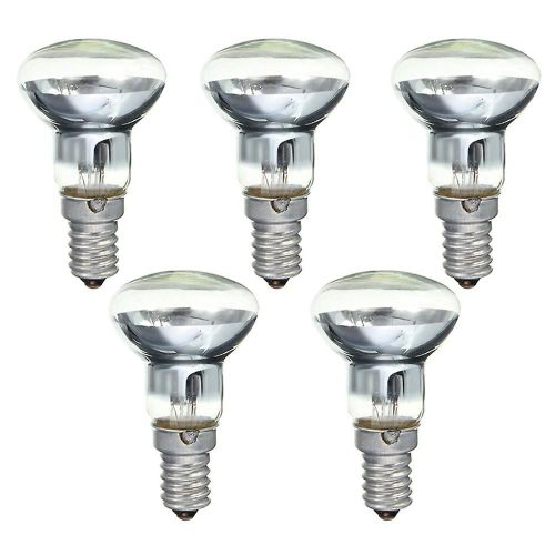 Lampe À Lave De Remplacement E14 R39 30w Projecteur À Visser Dans L¿Ampoule Clair Réflecteur Spot Ampoules Lave Incandescent 5pcs