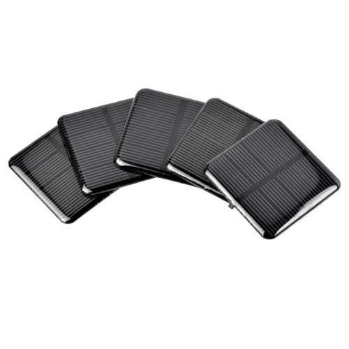 10pcs 2v 160ma 50x50mm Panneaux Solaires Diy Pour Batterie Chargeurs De Téléphone Portable Monocristallin Silicium Mod