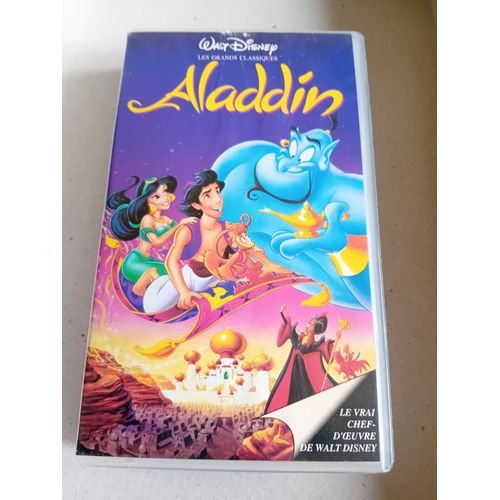 Cassette vhs aladin Walt Disney