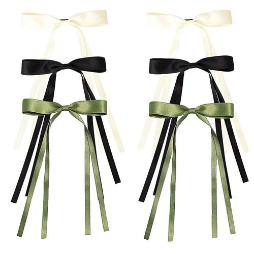 Noeud De Cheveux Pour Les Femmes, Dots Hair Bows Pour Les Filles, Chaîne Arcs Pour Les Cheveux, Pinces À Cheveux Noeud Avec Queue, Pinces À Cheveux Pour Les Femmes G 