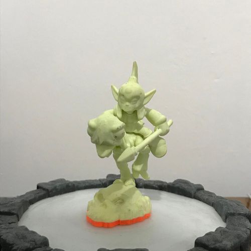 Figurine Skylanders Phosphorescente - Giant - Fright Rider
