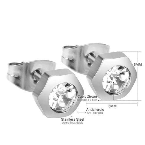 Luxusteel-Boucles D'oreilles À Tige En Acier Inoxydable Cz Pour Femmes Et Filles, Document Doré, Zircon Cubique Contre-Indiqué, Piercing 147 Us Géométrique, Cadeaux Minimalistes
