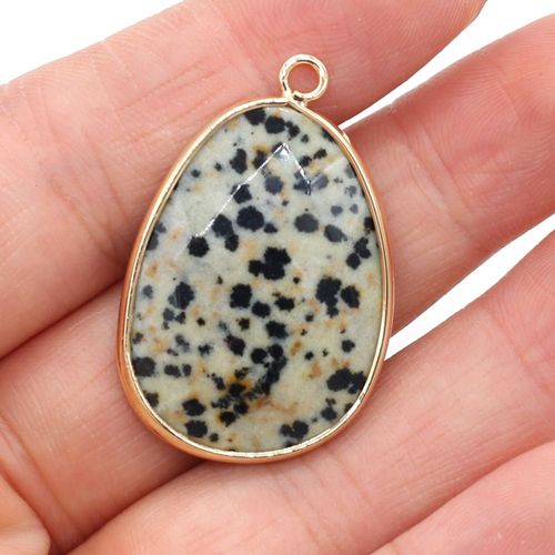 Pendentifs À Facettes En Pierre Naturelle, Breloques En Améthystes De Quartz Rose Pour La Fabrication De Bijoux, Bricolage, Collier, Bracelet, Boucles D'oreilles, 23x34mm