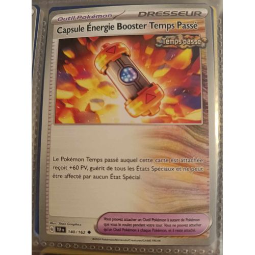 Peu Commune - Pokemon - Forces Temporelles - Capsule Énergie Booster Temps Passé 140/162