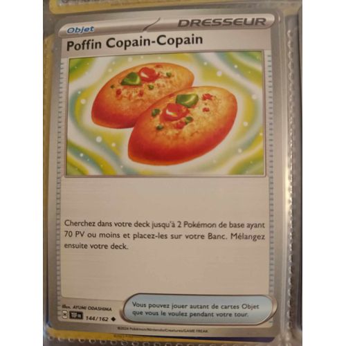 Peu Commune - Pokemon - Forces Temporelles - Poffin Copain-Copain 144/162