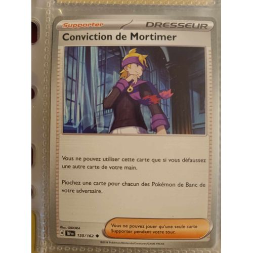 Peu Commune - Pokemon - Forces Temporelles - Conviction De Mortimer 155/162