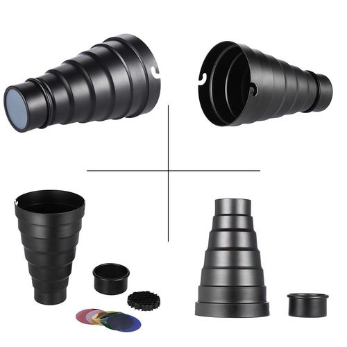 Kit d'éclairage professionnel pour la photographie Shutterbug : récepteur d'appareil photo Speedlite et accessoires