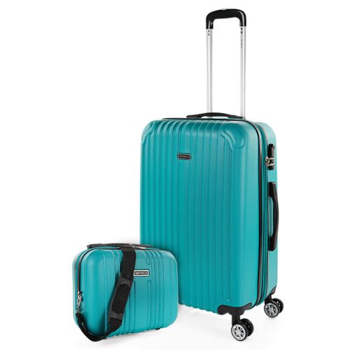 Maletas De Viaje Medianas - Maleta Mediana 4 Ruedas - Maletas Medianas De Material ABS Resistentes Y Ligeras - Maleta De Viaje 20Kg, 65Cm - Maleta Viaje Rígida T71560B