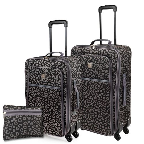 Juego Maletas De Viaje - Set Maletas De Viaje Ligeras. Maleta Mediana Y Maleta Cabina Con Neceser - Juego De Maletas De Viaje Con Ruedas.
