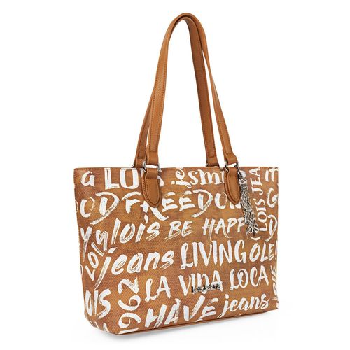 Bolso Mujer - Bolsos Mujer De Marca Lois - Bolso Mujer Mediano. Bolso Shopper Mujer. Bolsos De Mujer De Polipiel - Bolso Tote Mujer 316381