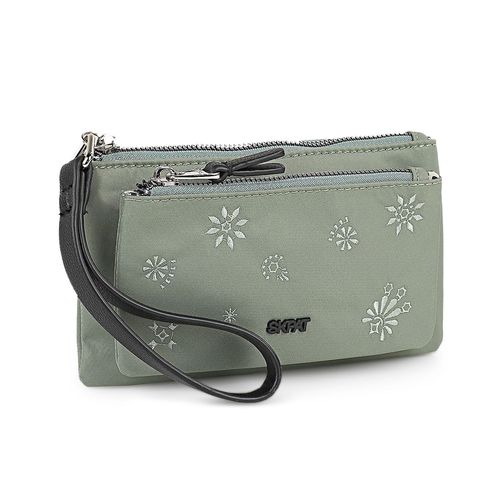 Bolso De Mano Mujer - Carteras De Mujer Marca SKPAT - Cartera De Mujer De Nylon-Polipiel. Cartera De Mano. Monedero Mujer - Monedero Mujer Grande 314325