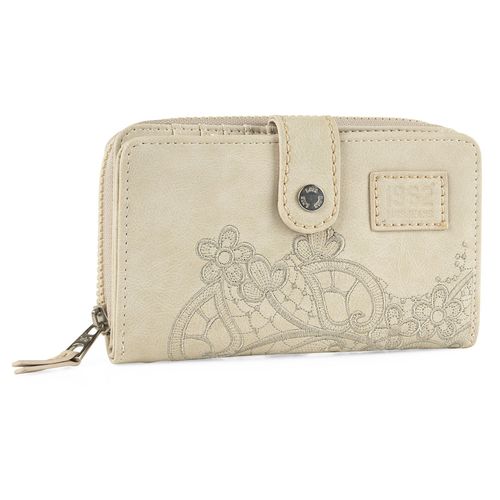 Carteras De Mujer - Monedero Mujer Grande. Cartera Mujer Con Cierre Central De Cremallera - Cartera Mujer Piel Sintetica - Monedero Mujer Grande 319916
