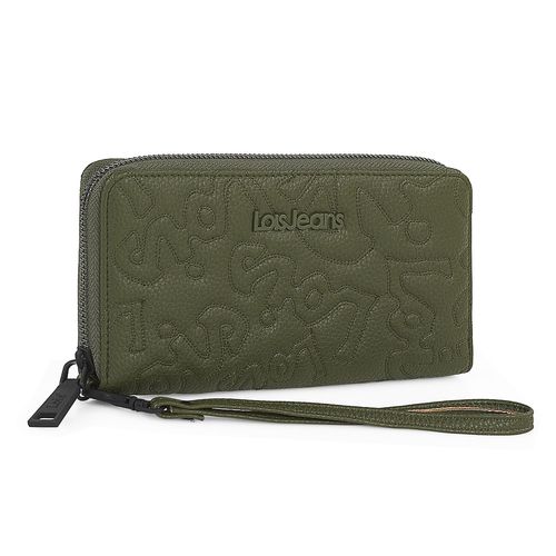 Carteras De Mujer - Monedero Mujer Grande. Cartera Mujer Con Cierre Central De Cremallera - Cartera Mujer Piel Sintetica - Monedero Mujer Grande 315701