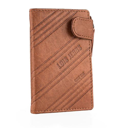 Carteras Para Hombre Piel. Billeteras Para Hombre. Cartera Hombre Piel Con Monedero Y Múltiples Compartimentos , Billeteras Y Monederos. Cartera Lois Hombre. RFID 208410