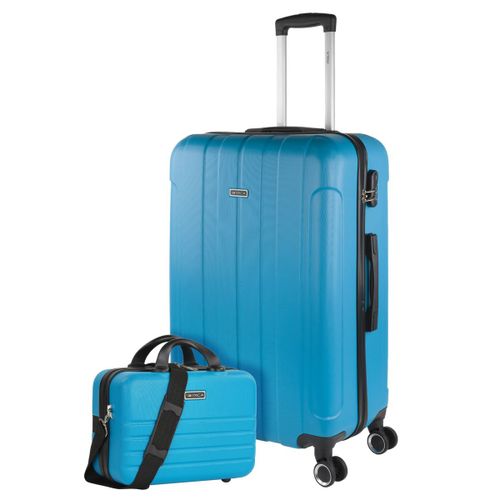 Maletas De Viaje ITACA. Juego Maletas 4 Ruedas - Juego De Maletas De Viaje - Juego Maletas De Viaje Ligeras. Candado De Combinacion 771170B