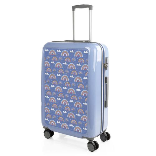 Maletas De Viaje Medianas. Maleta Mediana 4 Ruedas - Maleta 20Kg. Maletas Viaje Trolley. Maleta De Viaje Con Candado De Combinacion 703360