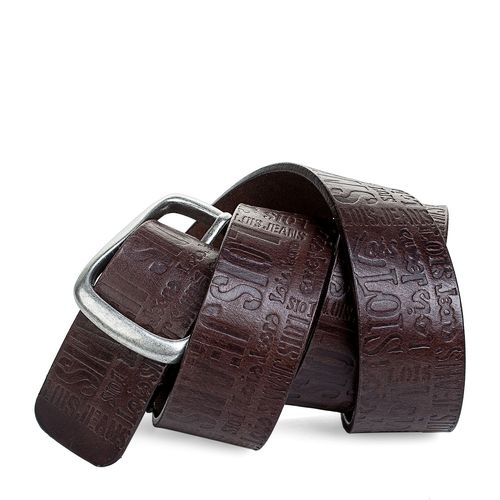 Ceinture Pour Homme En Cuir Véritable. Boucle Métallique. Logo En Relief. Résistant Flexible Et Durable. Coffret Cadeau Largeur 40 Mm. Longueur 95/105/115 Mm. 49810