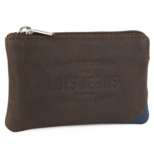 Monedero Hombre Pequeño - Carteras Para Hombre Piel Genuina - Monedero Mujer - Billeteras Para Hombre. Cartera Tarjetero Hombre Con Llavero Y RFID 207302