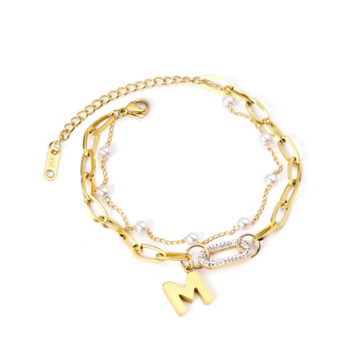 Luxusteel-Bracelet Mauvais ¿Il Bleu En Acier Inoxydable Pour Femme, Clip, Lien Cubain, Bijoux Bling, Cadeau À La Mode