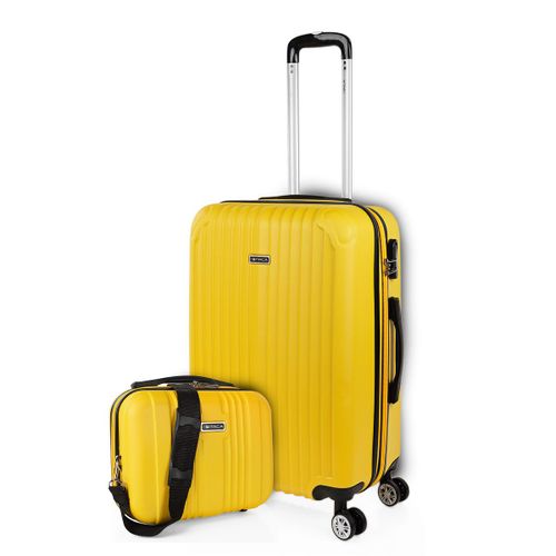 Maletas De Viaje Medianas - Maleta Mediana 4 Ruedas - Maletas Medianas De Material ABS Resistentes Y Ligeras - Maleta De Viaje 20Kg, 65Cm - Maleta Viaje Rígida T71560B