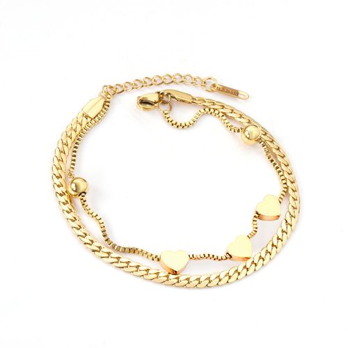 Luxusteel-Bracelet Mauvais ¿Il Bleu En Acier Inoxydable Pour Femme, Clip, Lien Cubain, Bijoux Bling, Cadeau À La Mode