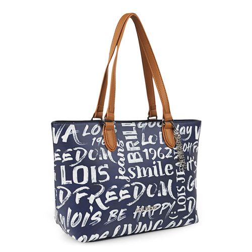 Bolso Mujer - Bolsos Mujer De Marca Lois - Bolso Mujer Mediano. Bolso Shopper Mujer. Bolsos De Mujer De Polipiel - Bolso Tote Mujer 316381