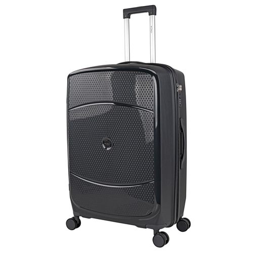 Grande Valise De Voyage Rigide À Double Roues En Polypropylène Avec Verrouillage TSA, Légère Et Robuste 760270