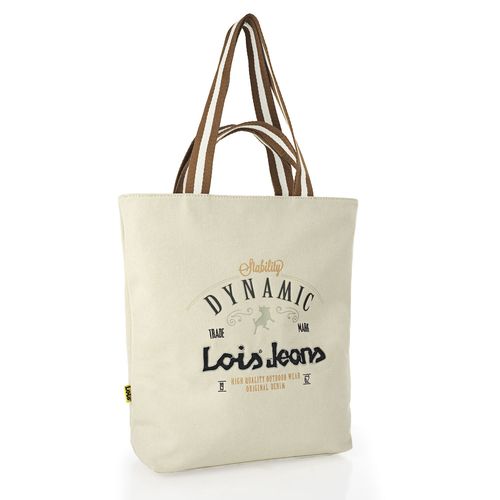 Bolso Mujer - Bolsos Mujer De Marca LOIS - Bolso Mujer Mediano. Bolso Shopper Mujer. Bolsos De Mujer De Lona - Bolso Tote Mujer 601703