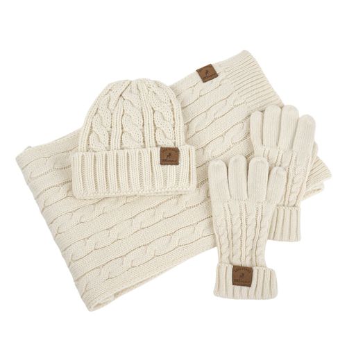 Conjunto Gorro Y Bufanda Mujer De Invierno Con Guantes - Conjunto Gorro Y Guantes Mujer Ideal Para Frio , Conjunto De Gorro Bufanda Y Guantes Mujer 615302