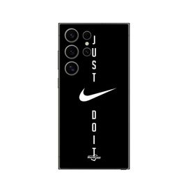Coque Samsung Galaxy S25 Ultra Nike Logo Just Do It Fond Noir