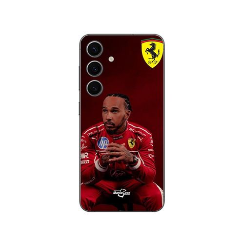 Coque Samsung Galaxy S23 Fe Hamilton Scuderia Ferrari Official Wallpaper