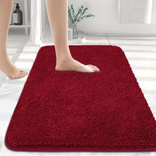 Lot De 2 Tapis De Salle De Bain Antid¿¿rapants Et Lavables, En Microfibre Douce, Tapis De Salle De Bain Et Tapis De Toilette, 50 X 80 + 50 X 50 Cm, Beige