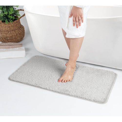 Tapis De Douche Antid¿¿Rapant, Caoutchouc Sbs - Tp Avec 126 Ventouses, Rectangulaire, Design Diamant, Bleu. Mesure 97 X 36 Cm