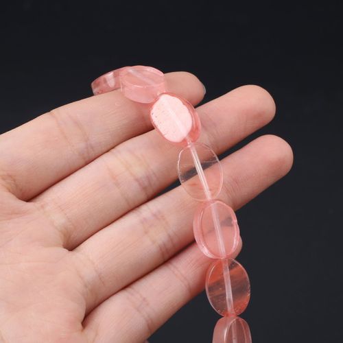 Perles Ovales En Pierre Naturelle, 15 Perles, Malaisiennes, Vertes, Aventauckland, Adt, Pour Le Bricolage De Bijoux De Direction, Collier Et Bracelet
