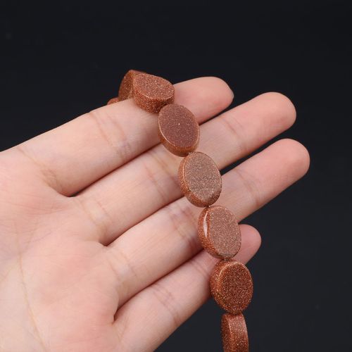 Perles Ovales En Pierre Naturelle, 15 Perles, Malaisiennes, Vertes, Aventauckland, Adt, Pour Le Bricolage De Bijoux De Direction, Collier Et Bracelet