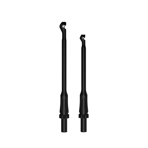 2PCS Multimètre Test Bâton Sécurité Non-Destructif Fil-Piercing Sondes avec 4MM Jack Puncture Test Crochet Outil J.30036 B
