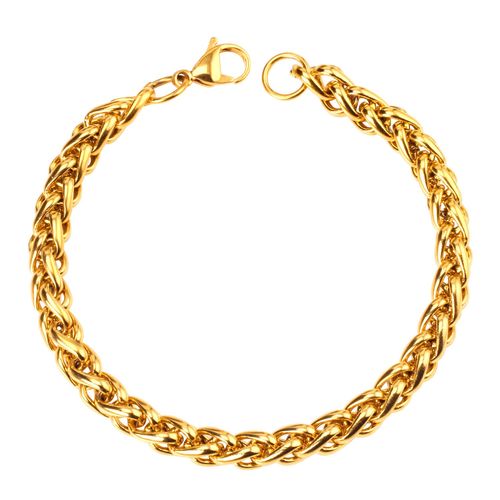 Luxusteel-Bracelets En Acier Inoxydable Pour Homme, Accessoires, Largeur 7mm, Longueur 22mm, Gourmette, Lien Cubain, Vente En Gros