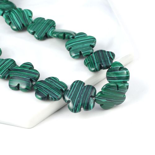 Pierre Naturelle Adt Perlée Pour Femme, Perle De Fleurs, Quartz Rose Naturel, Perle De Malachite, Collier De Bijoux De Bricolage, Exécutif