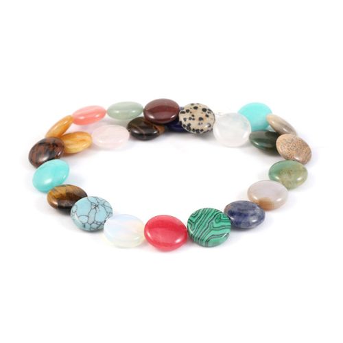 Perle En Pierre Naturelle De Forme Ronde, Quartz Rose, Malachites, Aadt, Pour Travaux Manuels, Collier, Bracelet, 36cm