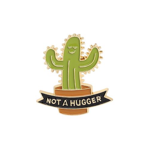 Broche En Émail Cantique Mignonne, Plante Verte En Pot, Dessin Animé, Pomme, Élan, Plante, Économie D'eau, Badge En Métal, Accessoires De Bijoux, Épinglettes
