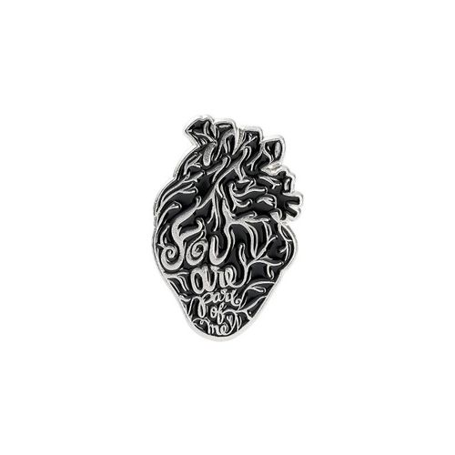 Broche Gothique En Émail Avec Motif De Crâne Rose, C¿Ur, Vampire, Bateau, Rat, Côtelé, Danemark Ge Créatif, Bijoux De Sorcière, Accessoires De Vêtements Punk, Épinglettes