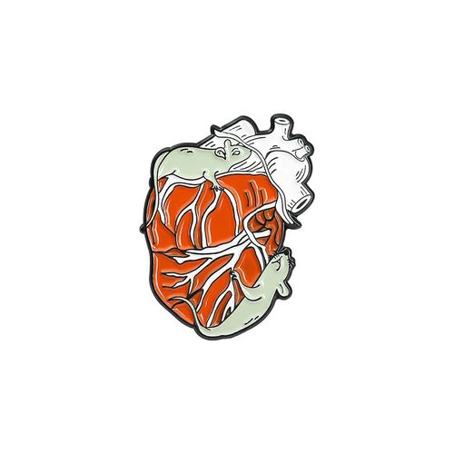 Broche Gothique En Émail Avec Motif De Crâne Rose, C¿Ur, Vampire, Bateau, Rat, Côtelé, Danemark Ge Créatif, Bijoux De Sorcière, Accessoires De Vêtements Punk, Épinglettes