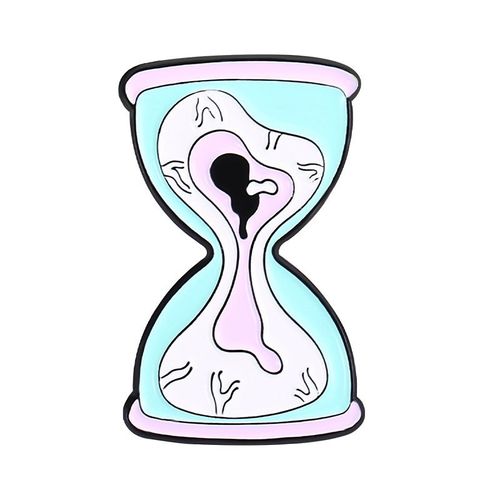 Broche En Émail Coeur Rose, Insigne Démon, Tête De Mort, Pierre Tombale Drôle, Épinglettes Punk, Cadeau De Bijoux, Salle Plus Lente, Goth, Sorcière, Mauvais ¿Il, Pizza