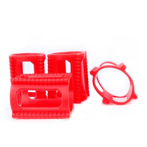 Landing Skateboarding Accessoire Trainer Protection Skateboard Wheel Cover Wheel Lock Assisted Skateboard Trainer Rouge