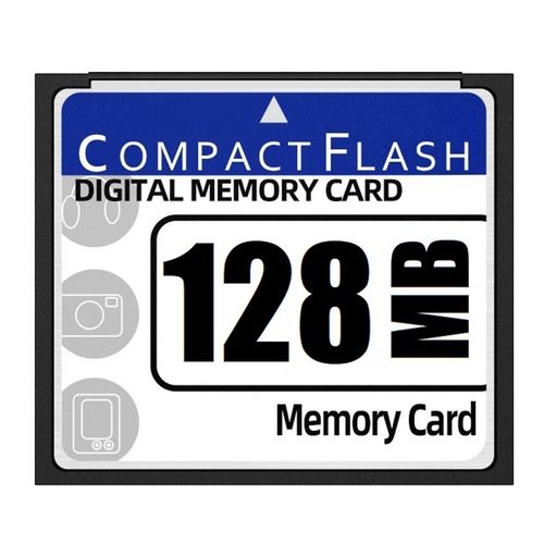 Carte mémoire Compact Flash de 128 Mo pour appareil photo, machine publicitaire, carte d¿ordinateur industriel