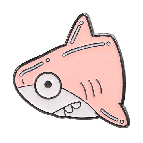 Broche D'animal De Mer Mignon, Pieuvre, Hippocampe, Baleine, Poignard, Requin, Poisson Gonflé, Méduse, Tortue, Insigne En Métal, Punk, Épinglettes, Bijoux, Cadeau