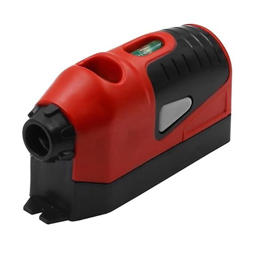 Mini outil de niveau à bulle vertical Niveau laser Outil de mesure de ligne de niveau guidé par laser pour le travail du bois C