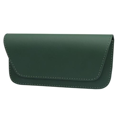 Étui à lunettes de voiture en cuir Auto Pare-soleil Porte-lunettes Lunettes de soleil Clip Carte Porte-billet Intérieur Stockage universel D