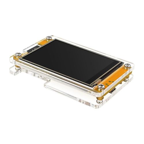 Boîtier en acrylique pour écran d¿affichage de 2,8 pouces ESP32 Carte de développement LCD TFT Module avec coque de protection tactile WROOM